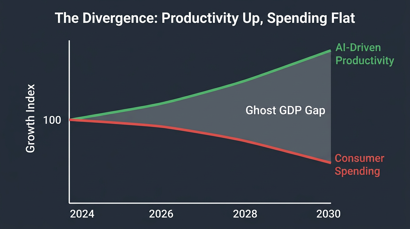 Productivity vs Spending Divergence