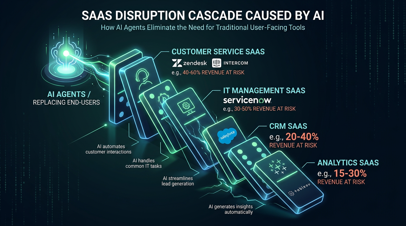 SaaS Disruption Cascade from AI